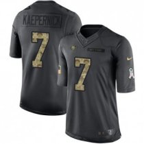 San Francisco 49ers -7 Colin Kaepernick Nike Anthracite 2016 Salute to Service Jersey