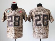 Nike Minnesota Vikings #28 Adrian Peterson Camo Men's Stitched NFL New Elite USMC Jersey