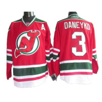 New Jersey Devils -3 Ken Daneyko Red Green CCM Team Classic Stitched NHL Jersey New Jersey Devils -3 Ken Daneyko Red Green CCM Team Classic Stitched NHL Jersey