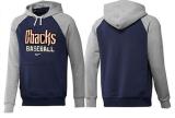Arizona Diamondbacks Pullover Hoodie Dark Blue Grey