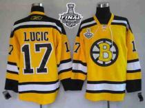 Boston Bruins Stanley Cup Finals Patch -17 Milan Lucic Stitched Winter Classic Yellow NHL Jersey Boston Bruins Stanley Cup Finals Patch -17 Milan Lucic Stitched Winter Classic Yellow NHL Jersey