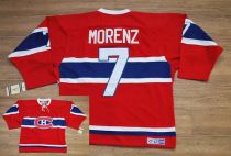 Montreal Canadiens -7 Howie Morenz Stitched Red CH CCM Throwback NHL Jersey Montreal Canadiens -7 Howie Morenz Stitched Red CH CCM Throwback NHL Jersey