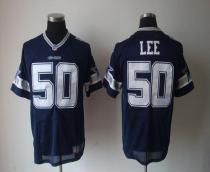 Nike Dallas Cowboys #50 Sean Lee Navy Blue Team Color Men's Stitched NFL Elite Jersey