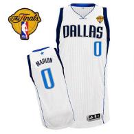 Dallas Mavericks 2011 Finals Patch -0 Shawn Marion Revolution 30 Whtie Stitched NBA Jersey