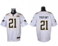 Nike Atlanta Falcons 21 Desmond Trufant White 2016 Pro Bowl Stitched NFL Elite Jersey