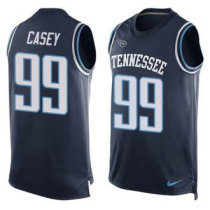 Nike Tennessee Titans -99 Jurrell Casey Navy Blue Alternate Stitched NFL Limited Tank Top Jersey Nike Tennessee Titans -99 Jurrell Casey Navy Blue Alternate Stitched NFL Limited Tank Top Jersey