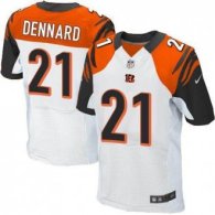Nike Cincinnati Bengals -21 Darqueze Dennard White NFL Elite Jersey
