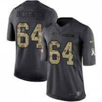 Buffalo Bills -64 Richie Incognito Nike Anthracite 2016 Salute to Service Jersey Buffalo Bills -64 Richie Incognito Nike Anthracite 2016 Salute to Service Jersey