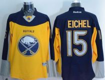 Buffalo Sabres -15 Jack Eichel Yellow Navy Blue Alternate Stitched NHL Jersey Buffalo Sabres -15 Jack Eichel Yellow Navy Blue Alternate Stitched NHL Jersey