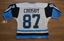 Pittsburgh Penguins -87 Sidney Crosby Stitched White Blue CCM Throwback NHL Jersey Pittsburgh Penguins -87 Sidney Crosby Stitched White Blue CCM Throwback NHL Jersey