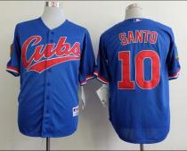 Chicago Cubs -10 Ron Santo Blue 1994 Turn Back The Clock Stitched MLB Jersey Chicago Cubs -10 Ron Santo Blue 1994 Turn Back The Clock Stitched MLB Jersey