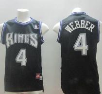Sacramento Kings -4 Chris Webber Black Throwback Stitched NBA Jersey Sacramento Kings -4 Chris Webber Black Throwback Stitched NBA Jersey