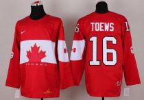 Olympic 2014 CA 16 Jonathan Toews Red Stitched NHL Jersey Olympic 2014 CA 16 Jonathan Toews Red Stitched NHL Jersey