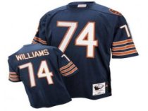 Mitchell and Ness Bears -74 Chris Williams Blue Stitched Throwback NFL Jersey Mitchell and Ness Bears -74 Chris Williams Blue Stitched Throwback NFL Jersey