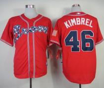 Atlanta Braves #46 Craig Kimbrel Red Cool Base Stitched MLB Jersey Atlanta Braves #46 Craig Kimbrel Red Cool Base Stitched MLB Jersey
