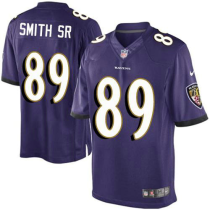 Nike Baltimore Ravens -89 Steve Smith Purple Team Color NFL Limited Jersey(2014 New) Nike Baltimore Ravens -89 Steve Smith Purple Team Color NFL Limited Jersey(2014 New)
