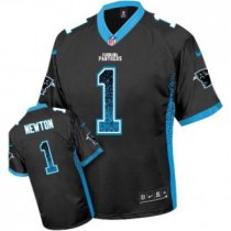 Nike Carolina Panthers -1 Cam Newton Black Team Color Stitched NFL Elite Drift Fashion Jersey Nike Carolina Panthers -1 Cam Newton Black Team Color Stitched NFL Elite Drift Fashion Jersey
