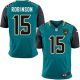Nike Jacksonville Jaguars #15 Allen Robinson Teal Green Team Color Men's Stitched NFL Elite Jersey