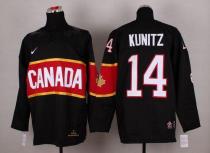 Olympic 2014 CA 14 Chris Kunitz Black Stitched NHL Jersey Olympic 2014 CA 14 Chris Kunitz Black Stitched NHL Jersey