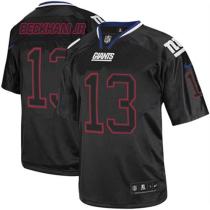Nike New York Giants #13 Odell Beckham Jr Lights Out Black Men's Stitched NFL Elite Jersey Nike New York Giants #13 Odell Beckham Jr Lights Out Black Men's Stitched NFL Elite Jersey