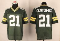 Nike Green Bay Packers #21 Ha Ha Clinton-Dix Green Team Color Men's Stitched NFL Elite Jersey