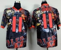 Nike Atlanta Falcons 11 Julio Jones Team Color NFL Elite Fanatical Version Jersey