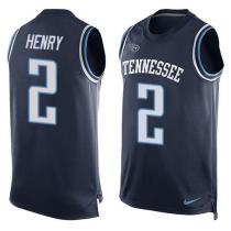 Nike Titans -2 Derrick Henry Navy Blue Alternate Stitched NFL Limited Tank Top Jersey Nike Titans -2 Derrick Henry Navy Blue Alternate Stitched NFL Limited Tank Top Jersey