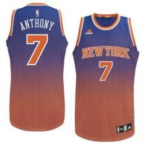 New York Knicks -7 Carmelo Anthony Blue Resonate Fashion Swingman Stitched NBA Jersey New York Knicks -7 Carmelo Anthony Blue Resonate Fashion Swingman Stitched NBA Jersey