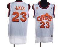 Mitchell and Ness Cleveland Cavaliers -23 LeBron James Stitched White CAVS NBA Jersey Mitchell and Ness Cleveland Cavaliers -23 LeBron James Stitched White CAVS NBA Jersey