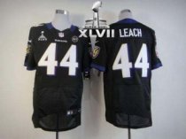 Nike Ravens -44 Vonta Leach Black Alternate Super Bowl XLVII Stitched NFL Elite Jersey Nike Ravens -44 Vonta Leach Black Alternate Super Bowl XLVII Stitched NFL Elite Jersey