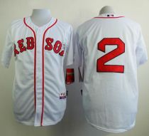 Boston Red Sox #2 Xander Bogaerts White Cool Base Stitched MLB Jersey Boston Red Sox #2 Xander Bogaerts White Cool Base Stitched MLB Jersey