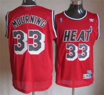 Miami Heat -33 Mourning Red Throwback Stitched NBA Jersey Miami Heat -33 Mourning Red Throwback Stitched NBA Jersey