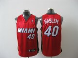 Miami Heat -40 Udonis Haslem Red Stitched NBA Jersey
