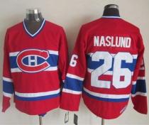 Montreal Canadiens -26 Mats Naslund Red CCM Throwback Stitched NHL Jersey Montreal Canadiens -26 Mats Naslund Red CCM Throwback Stitched NHL Jersey