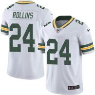 Nike Packers -24 Quinten Rollins White Stitched NFL Color Rush Limited Jersey