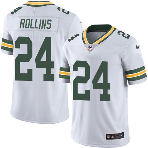 Nike Packers -24 Quinten Rollins White Stitched NFL Color Rush Limited Jersey