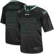 Nike New York Jets -25 Calvin Pryor Lights Out Black Men's Stitched NFL Elite Jersey