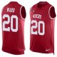Nike 49ers -20 Jimmie Ward Red Team Color Stitched NFL Limited Tank Top Jersey
