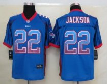 2013 New Nike Buffalo Bills 22 Jackson Drift Fashion Blue Elite Jerseys