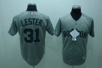 Boston Red Sox #31 Jon Lester Stitched Grey MLB Jersey Boston Red Sox #31 Jon Lester Stitched Grey MLB Jersey