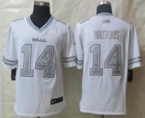 Nike Buffalo Bills -14 Sammy Watkins White NFL Limited Platinum Jersey Nike Buffalo Bills -14 Sammy Watkins White NFL Limited Platinum Jersey