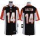 Nike Bengals -14 Andy Dalton Black Team Color Stitched NFL Game Jersey