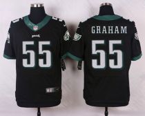 Nike Philadelphia Eagles #55 Brandon Graham Black Alternate Men's Stitched NFL New Elite Jersey Nike Philadelphia Eagles #55 Brandon Graham Black Alternate Men's Stitched NFL New Elite Jersey