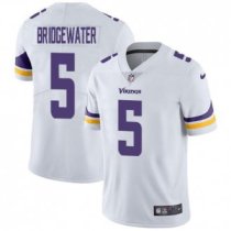 Nike Vikings -5 Teddy Bridgewater White Stitched NFL Vapor Untouchable Limited Jersey Nike Vikings -5 Teddy Bridgewater White Stitched NFL Vapor Untouchable Limited Jersey