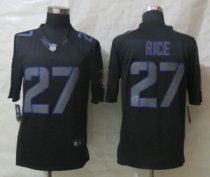 New Nike Baltimore Ravens 27 Rice Impact Limited Black Jerseys New Nike Baltimore Ravens 27 Rice Impact Limited Black Jerseys