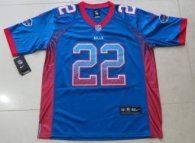 2013 New Nike Buffalo Bills 22 Jackson Drift Fashion Blue Elite Jersey