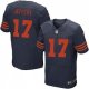 Chicago Bears -17 Alshon Jeffery Navy Blue 1940s Throwback NFL Elite Jersey