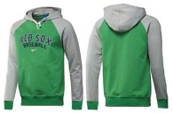 Boston Red Sox Pullover Hoodie Green Grey