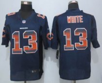 2015 New Nike Chicago Bears -13 Kevin White Navy Blue Strobe Limited Jersey 2015 New Nike Chicago Bears -13 Kevin White Navy Blue Strobe Limited Jersey