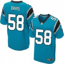Nike Carolina Panthers -58 Thomas Davis Blue Alternate Stitched NFL Elite Jersey Nike Carolina Panthers -58 Thomas Davis Blue Alternate Stitched NFL Elite Jersey